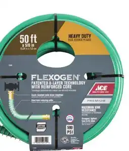 Ace Hardware Ace Flexogen 50' Heavy Duty Premium Garden Hose offer