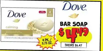 Ollie's Dove BAR SOAP offer