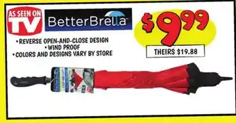 Ollie's Better Brella Umbrella offer