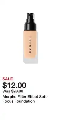 Ulta Beauty Morphe Filter Effect Soft-Focus Foundation offer