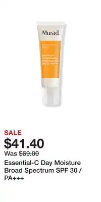 Ulta Beauty Essential-C Day Moisture Broad Spectrum SPF 30 / PA+++ offer