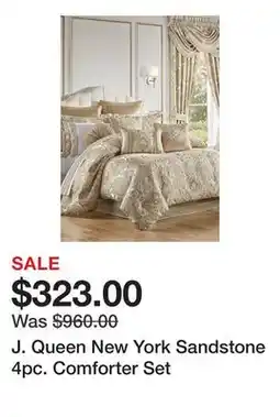 Belk J. Queen New York Sandstone 4pc. Comforter Set offer