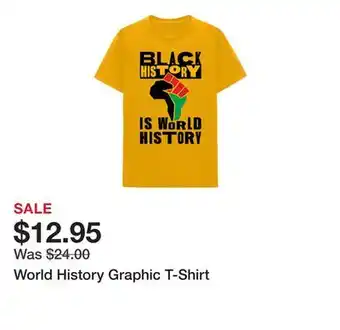 Belk World History Graphic T-Shirt offer