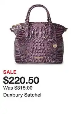 Belk Duxbury Satchel offer