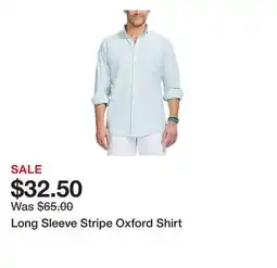 Belk Long Sleeve Stripe Oxford Shirt offer