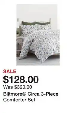 Belk Biltmore Circa 3-Piece Comforter Set offer