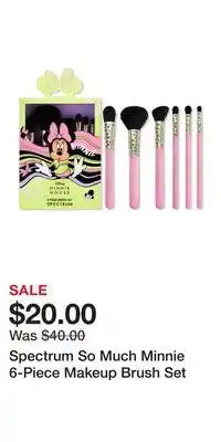 Ulta Beauty Spectrum So Much Minnie 6-Piece Makeup Brush Set offer