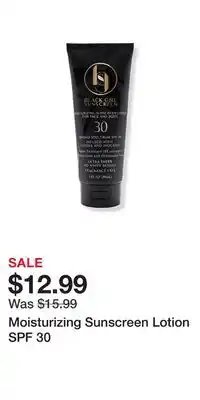 Ulta Beauty Moisturizing Sunscreen Lotion SPF 30 offer