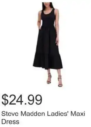 Costco Steve Madden Ladies' Maxi Dress offer