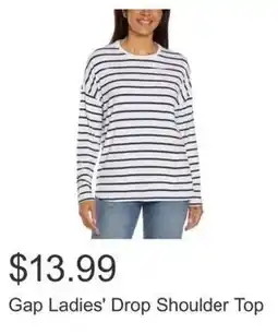 Costco Gap Ladies' Drop Shoulder Top offer