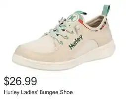 Costco Hurley Ladies' Bungee Shoe offer