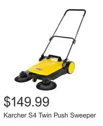 Costco Karcher S4 Twin Push Sweeper offer