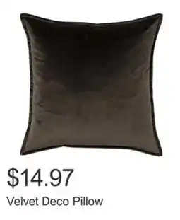 Costco Velvet Deco Pillow offer