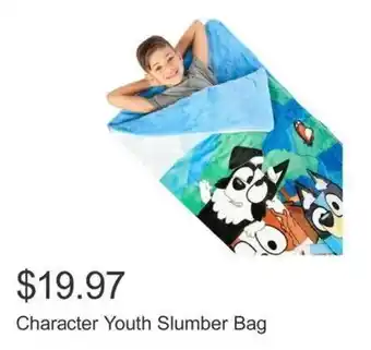 Costco Character Youth Slumber Bag offer