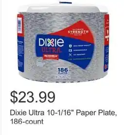 Costco Dixie Ultra 10-1/16" Paper Plate offer