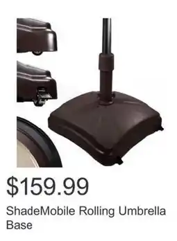 Costco ShadeMobile Rolling Umbrella Base offer