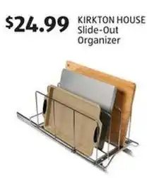 Aldi Kirkton house slide-out organizer offer