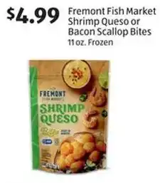 Aldi Fremont Fish Market Shrimp Queso or Bacon Scallop Bites offer