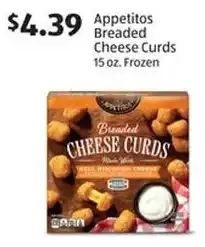 Aldi Appetitos Breaded Cheese Curds offer