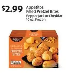 Aldi Appetitos Filled Pretzel Bites offer