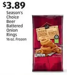 Aldi Season's Choice Beer Battered Onion Rings offer