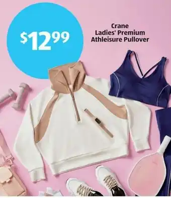 Aldi Crane Ladies' Premium Athleisure Pullover offer