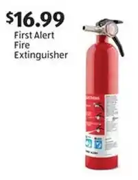 Aldi First Alert Fire Extinguisher offer