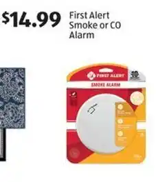 Aldi First alert smoke or CO alarm offer