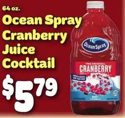 Gristedes Ocean Spray Cranberry Juice Cocktail offer