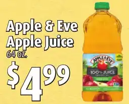 Gristedes Apple & Eve Apple Juice offer