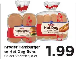 Food 4 Less Kroger Hamburger or Hot Dog Buns offer