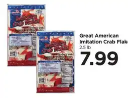 Food 4 Less Great American Imitation Crab Flakes offer