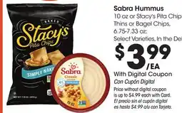 Ralphs Sabra Hummus offer