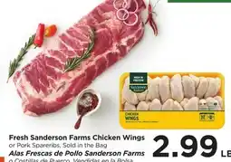 Food 4 Less Fresh Sanderson Farms Chicken Wings offer