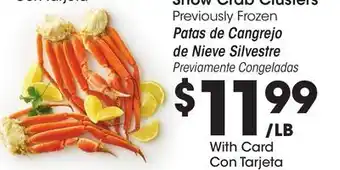 Ralphs Snow Crab Clusters offer