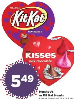 Food 4 Less Hershey's or Kit Kat Hearts offer