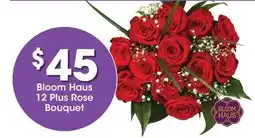 Ralphs Bloom Haus 12 Plus Rose Bouquet offer