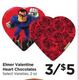 Food 4 Less Elmer Valentine Heart Chocolates offer