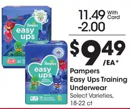 Ralphs Pampers Easy Ups Training Underwear offer