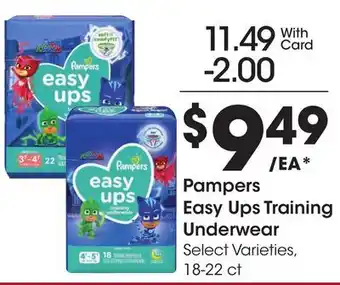 Ralphs Pampers Easy Ups Training Underwear offer