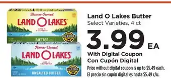 Food 4 Less Land O Lakes Butter offer