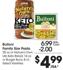 Ralphs Buitoni Family Size Pasta offer