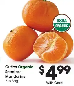 Ralphs Organic Seedless Mandarins offer