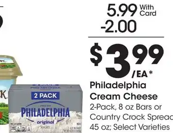 Ralphs Philadelphia Cream Cheese offer