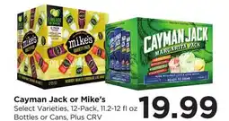 Food 4 Less Cayman Jack or Mike's offer