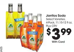 Ralphs Jarritos Soda offer