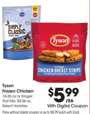 Ralphs Tyson Frozen Chicken offer