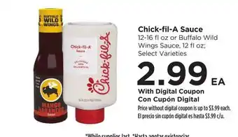 Food 4 Less Chick-fil-A Sauce offer