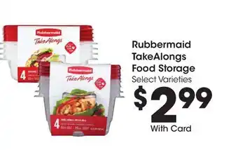 Ralphs Rubbermaid TakeAlongs Food Storage offer