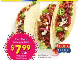 Ralphs Taco Meat Beef Chuck offer